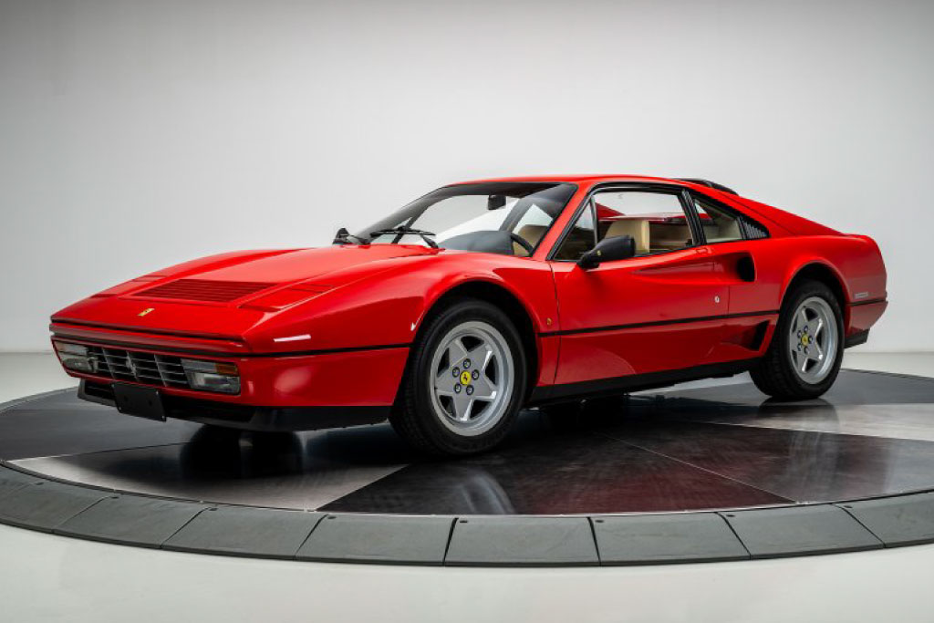 1988 ferrari GTB turbo platinum award concours winner